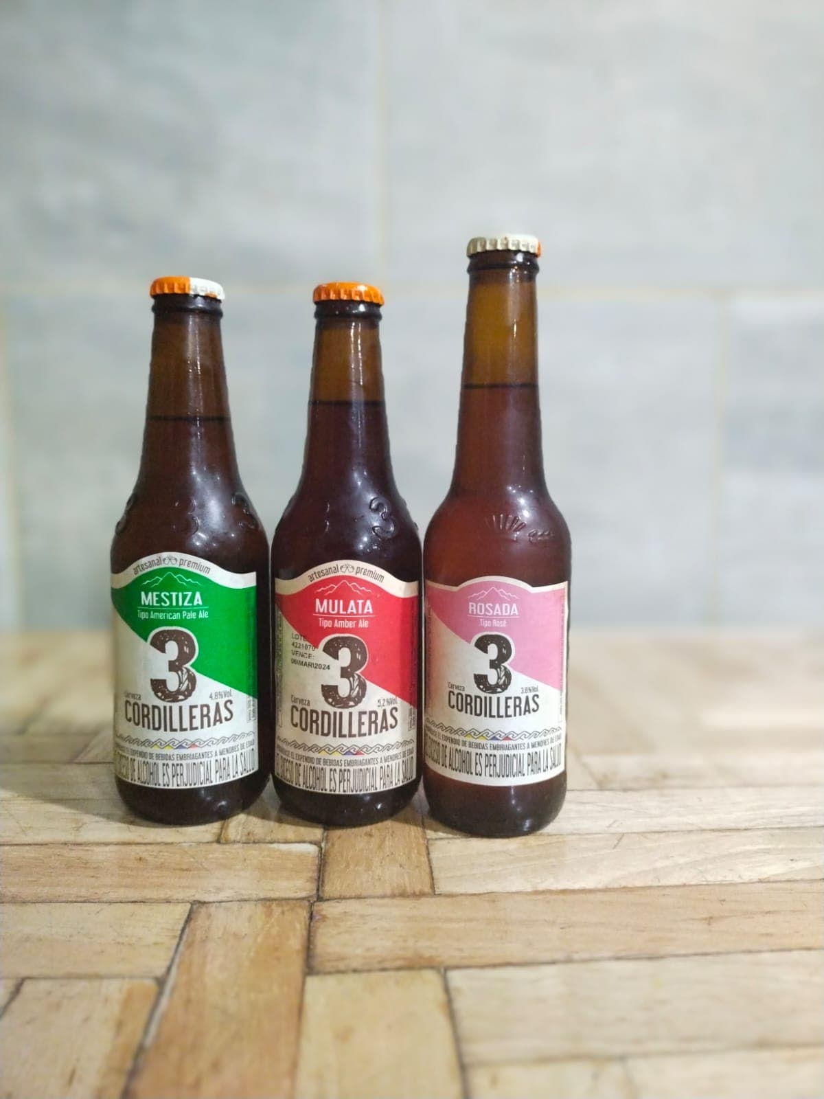 Cerveza 3 cordilleras